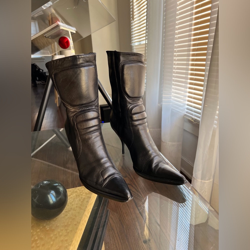 Miu Miu Motor Boots.